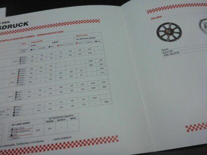 NEU 1x Abarth 500C Prospekt Katalog Preisliste Ausstattung 2012 – Bild 5