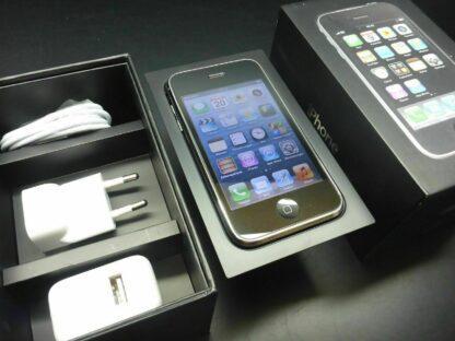 NEU iPhone 3GS 16GB NEU schwarz mit ORIGINALVERPACKUNG APPLE Traum Sammlerstück – Bild 4