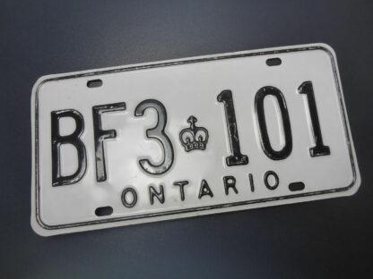 Original Auto Kennzeichen ONTARIO Kanada Nummernschild 30,5 x 15cm Rarität