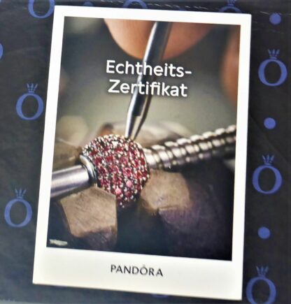 PANDORA Liebe Signature Moments Herz Charm ALE 925 SILBER 796218CZ  in OVP – Bild 3