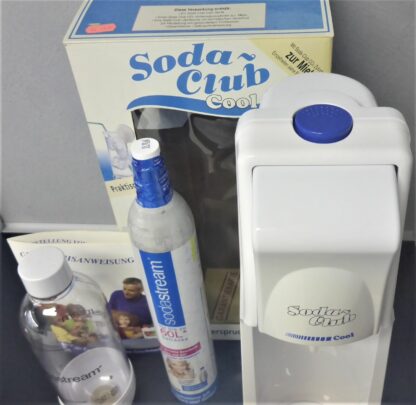 SodaClub COOL in WEIß Sparpack 1 PET-Flasche 1 CO2 Zylinder NEU – Bild 3