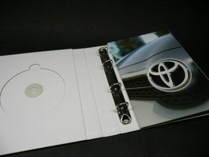 Toyota AURIS Ordner ORIGINAL für Fahrzeugunterlagen Ringbuch Register 9 Bilder – Bild 5