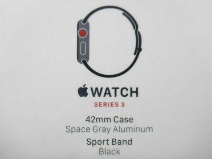 nur Verpackung für Apple iWatch 3 42mm GRAY CELL *ohne Uhr* BOX Schachtel Karton
