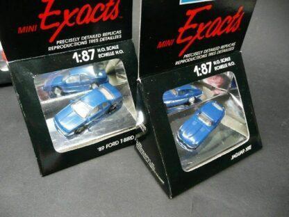 MONOGRAM mini Exacts im SET NEU 1:87 H.O.SCALE Pontiac Corvette SL T-Bird Jaguar – Bild 5