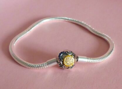NEU 20cm Sonne Mond Sterne Planeten Himmel Schlangen Armband für Charm Liebe – Bild 4