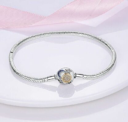 NEU 20cm Sonne Mond Sterne Planeten Himmel Schlangen Armband für Charm Liebe