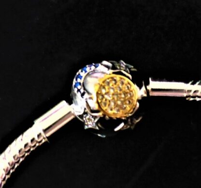 NEU 20cm Sonne Mond Sterne Planeten Himmel Schlangen Armband für Charm Liebe – Bild 7