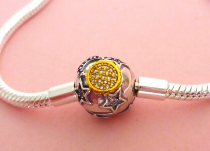NEU 20cm Sonne Mond Sterne Planeten Himmel Schlangen Armband für Charm Liebe – Bild 10