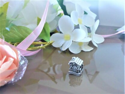 NEU Charm für Armband Haus Sweethome Familie Kinder S925 SILBER Hütte wohnen – Bild 7
