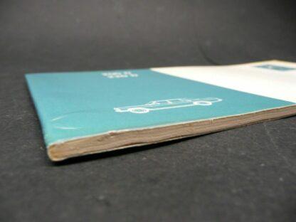 NEU Mercedes Benz W115 1971 Wartungspläne Serviceheft ORIGINAL Inspektionsheft – Bild 11