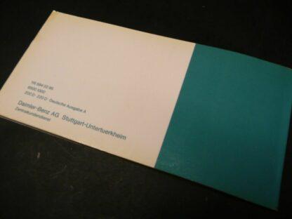 NEU Mercedes Benz W115 1971 Wartungspläne Serviceheft ORIGINAL Inspektionsheft – Bild 12