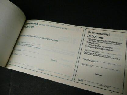 NEU Mercedes Benz W115 1971 Wartungspläne Serviceheft ORIGINAL Inspektionsheft – Bild 8