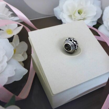 NEU offene verschlungene Schmetterlinge Band SILBER CHARM für Glieder Armband – Bild 3