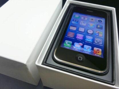 RARITÄT iPhone 3GS 32GB APPLE Servicegerät in OVP weißer Box RARITÄT selten