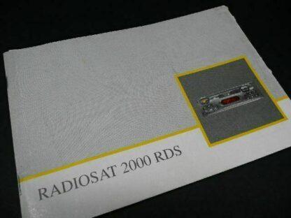 Renault Radiosat 2000 RDS ORIGINAL Bedienungsanleitung Betriebsanleitung Twingo