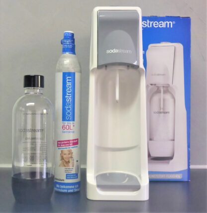 SodaStream COOL grau/weiß Vorteilspack incl. CO2 Zylinder NEU mit PET Flasche