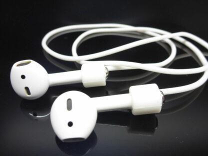 für AirPods Silikonhülle mit Halteband Straps TOPSchutz perfekte Passform Etuis – Bild 9