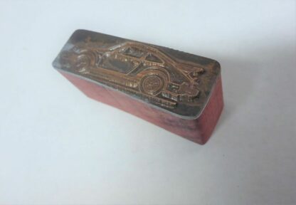 für PORSCHE Rarität STEMPEL Logo Schild Vintage SIEGEL original Emblem selten – Bild 4