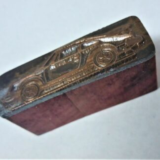 für PORSCHE Rarität STEMPEL Logo Schild Vintage SIEGEL original Emblem selten