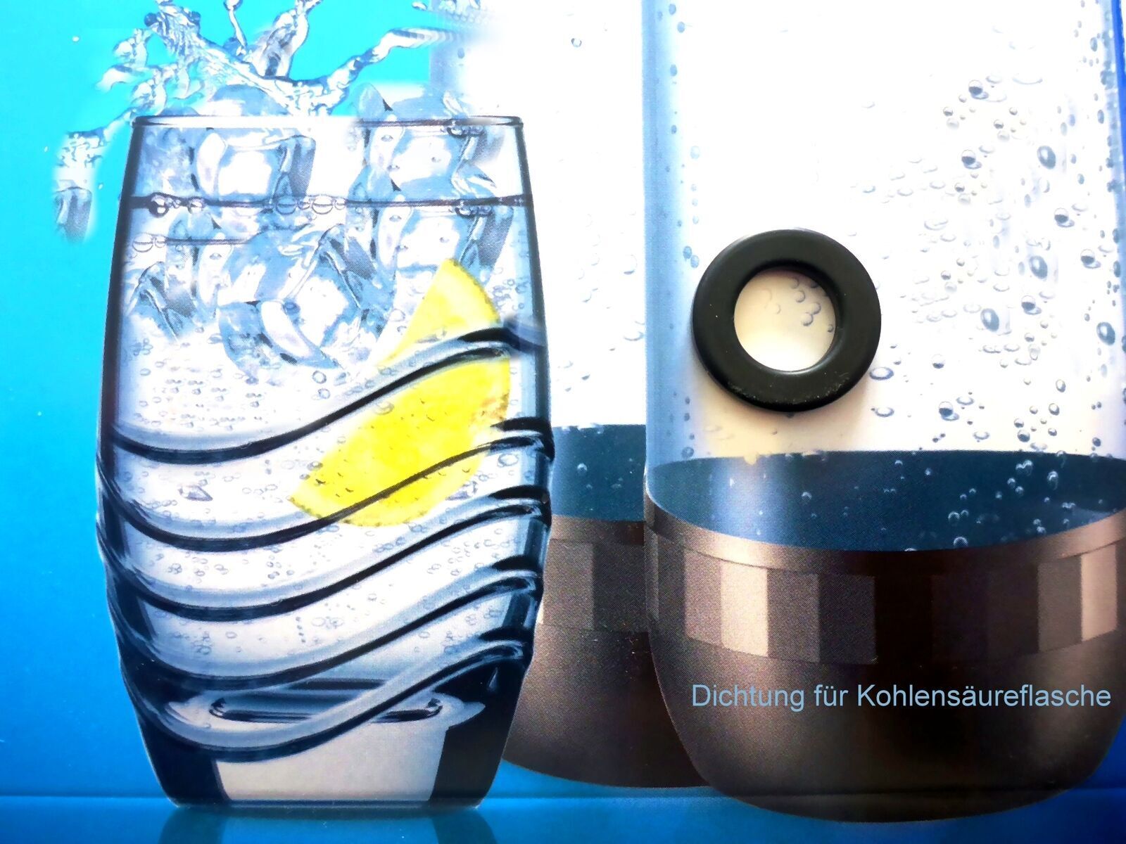 Dichtung für SODASTREAM CO2 Zylinder ALLE GERÄTE Reparatur Abdichtung Ring world24trade