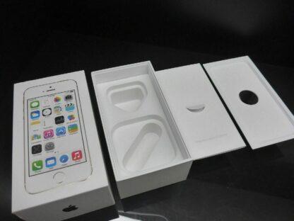 nur VERPACKUNG für iPhone 5S GOLD weiß 16GB *ohne iPhone* Box Schachtel APPLE