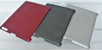3x iPad 2 und 3  COVER Rückseite Schutz Case ROT GRAU SILBER – Bild 4