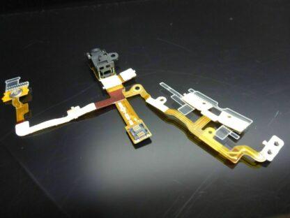 APPLE iPhone 3G black Audio Jack Headphone Power Button Volume Flex Ribbon Cable