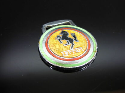 Ferrari 1975 Schlüsselanhänger ORIGINAL Vintage Keychain Fob Keyring Rarität
