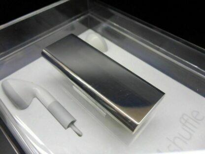 NEU Apple iPod Shuffle 3.Generation 4GB OVP ungeöffnet steel MC303QG/A Edelstahl – Bild 6