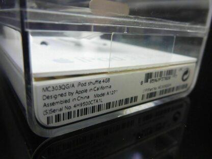 NEU Apple iPod Shuffle 3.Generation 4GB OVP ungeöffnet steel MC303QG/A Edelstahl – Bild 9