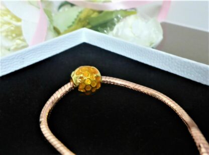 NEU Charm Bead Bienen Golden Honey für Armband oder Kette SÜSSER Honig Topf S925