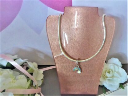 NEU Rainbow Cloud Herz Liebe Regenbogen Dangle Charm Anhänger für Armband Kette – Bild 3