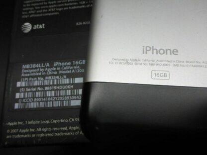 iPhone 2G 16GB 1.Generation in ORIGINALVERPACKUNG Sammlerstück komplett 1G 1th – Bild 9