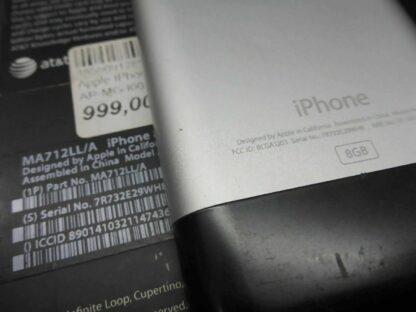 iPhone 2G 8GB in ORIGINALVERPACKUNG ERSTAUSGABE der 1. Generation RARITÄT schön – Bild 11