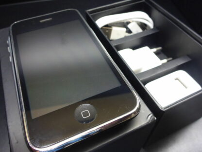 iPhone 3GS 32GB schwarz mit ORIGINALVERPACKUNG APPLE sehr gepflegt Sammlerstück – Bild 10