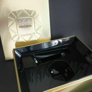 nur Verpackung Lady Million BLECH 25cm Geschenk Box ohne INHALT Schachtel Karton