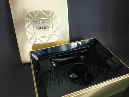 nur Verpackung Lady Million BLECH 25cm Geschenk Box ohne INHALT Schachtel Karton