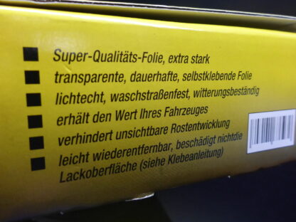 140 x 30 Lackschutzfolie SET 140x 20 Steinschlagfolie TRANSPARENT Kratzerschutz – Bild 9