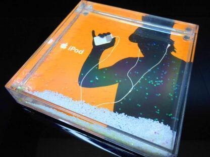 APPLE iPod Briefbeschwerer NEU classic RARITÄT Aufsteller Bild Rahmen – Bild 3
