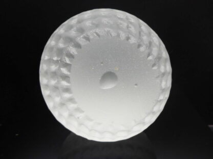 GOLFBALL mattes Glas 7cm 490 Gramm Glas Briefbeschwerer Glasball – Bild 5