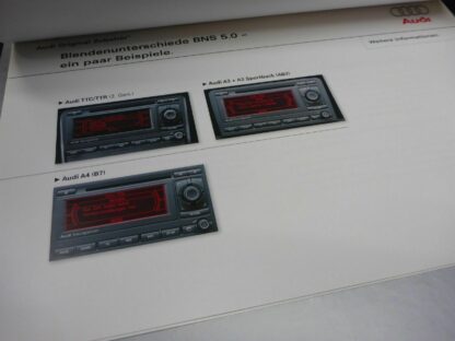 Info Ordner Audi INTERN Navigations DVD CD 2008 2009 RNS MMI BNS für Mitarbeiter – Bild 7