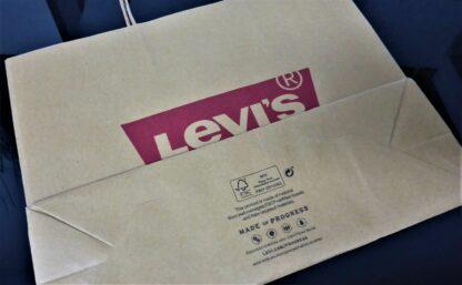 LEVIS Papiertüte Tragetasche Beutel Tasche Tüte Verpackung – Bild 3