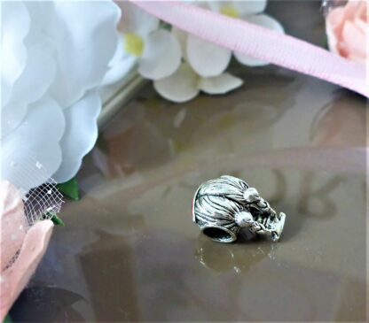 Mädchen Teenager Girl SILBER Charm für Schlangenglieder Armband Freundin Freund – Bild 3