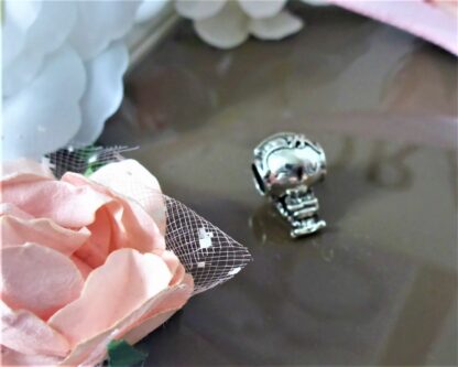 Mädchen Teenager Girl SILBER Charm für Schlangenglieder Armband Freundin Freund