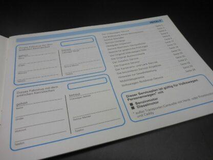 VW GOLF 19E 91 Serviceheft ORIGINAL Inspektionsheft Servicenachweis Serviceplan – Bild 5