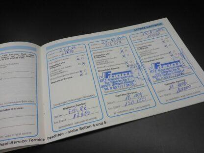 VW GOLF 19E 91 Serviceheft ORIGINAL Inspektionsheft Servicenachweis Serviceplan – Bild 6