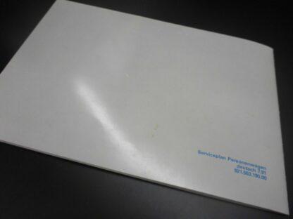 VW GOLF 19E 91 Serviceheft ORIGINAL Inspektionsheft Servicenachweis Serviceplan – Bild 9