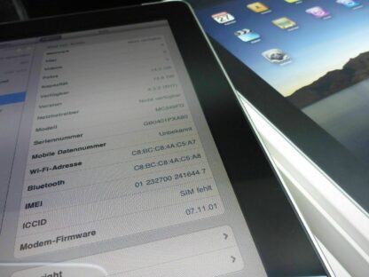iPad 1.Generation Wi-Fi 16GB wie NEU in OVP ORIGINAL APPLE A1327 Traumzustand – Bild 6
