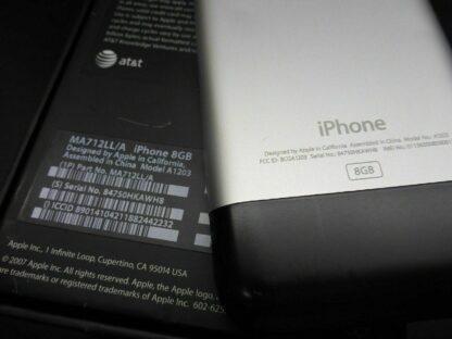 iPhone 2G 8GB MA712LL/A OVP 1st  ERSTAUSGABE 1. Generation RARITÄT 2th in OVP – Bild 6