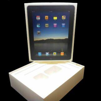 nur VERPACKUNG für iPad 1 Wi-Fi 16GB FRD *ohne iPad* Box Schachtel MB292FD/A 1st
